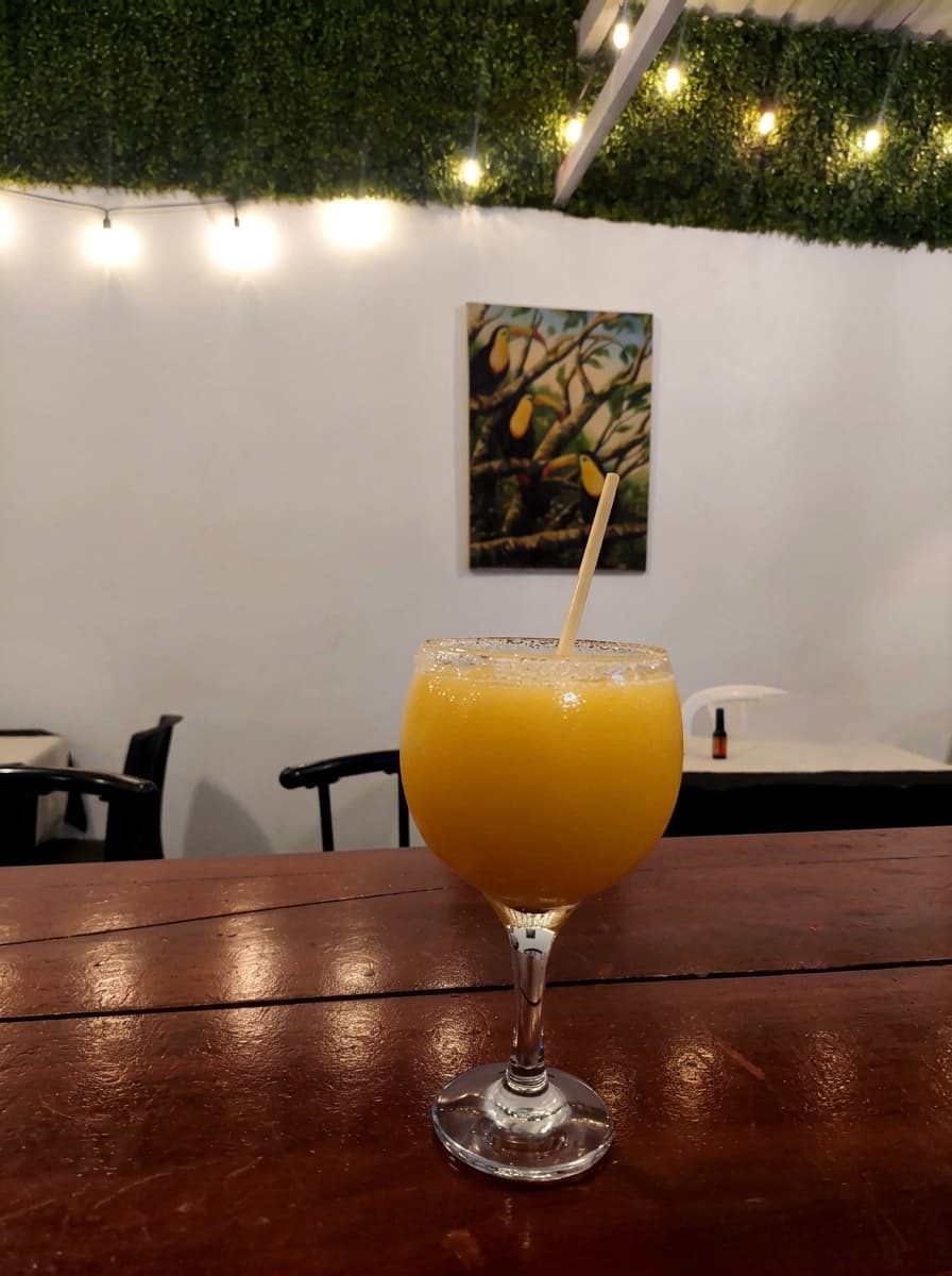Cóctel Margarita preparado al momento